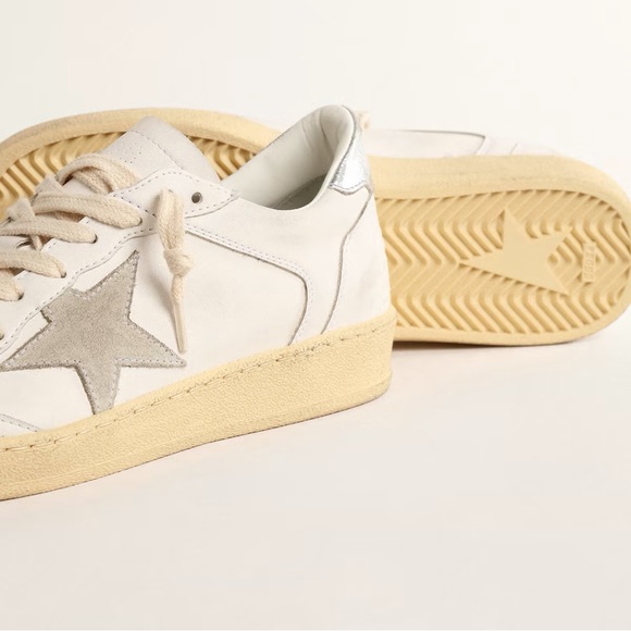 Golden Goose Ballstar with suede star and metallic leather heel tab - BRAND NEW - Picture 4 of 11